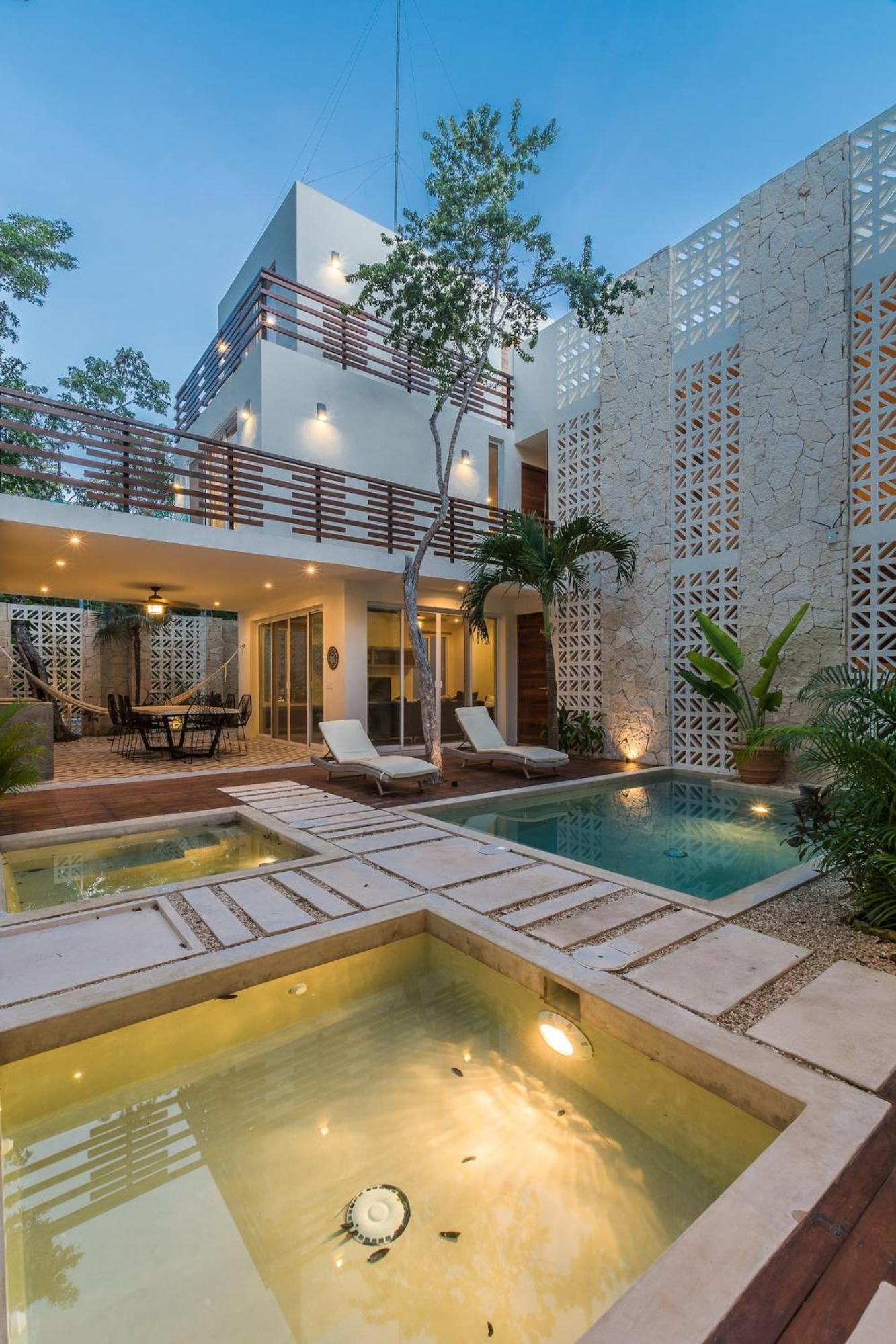 Casa Leonardo Tulum Villa Eksteriør billede